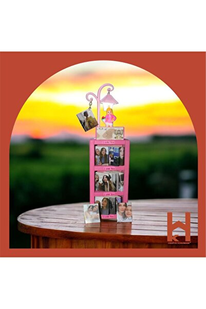 Hediye Kasabası MASAÜSTÜ DEKORATİF MİNİ KÜTÜPHANE VE GECE LAMBASI - 10 GÖRSEL...