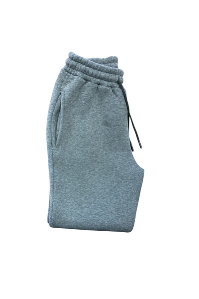 FORMO Ανδρικό παντελόνι αθλητικό παντελόνι με 3 κλωστές, υψηλής ποιότητας, με τσέπες, χοντρό παντελόνι Sh επένδυση fleece