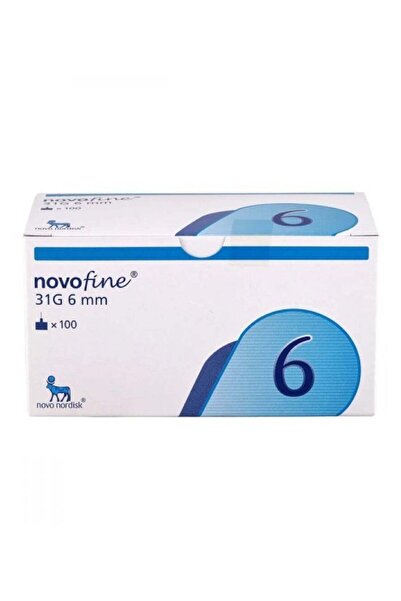 Novofine إبر قلم الأنسولين 31 جرامًا و6 مم، عبوة معقمة لحقن الأنسولين لمرضى السكري