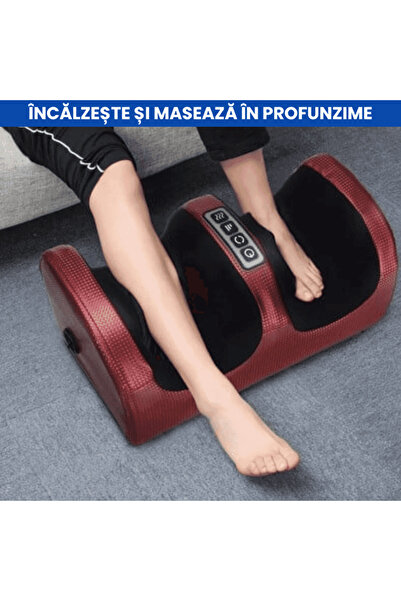 OferteTop Electric Foot, Sole and Ankle Massager with Heating and Adjustable Intensity