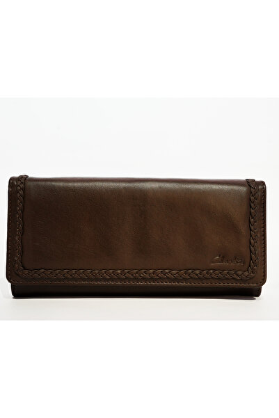 CLARKS Women's Brown Clksskw-268 A Wallets