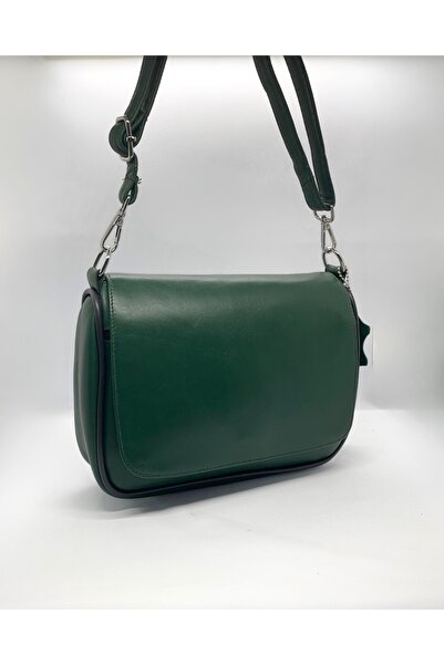 Rubel Bags Dark Green Women's Genuine Leather Crossbody Bag, Shoulder Bag, De...
