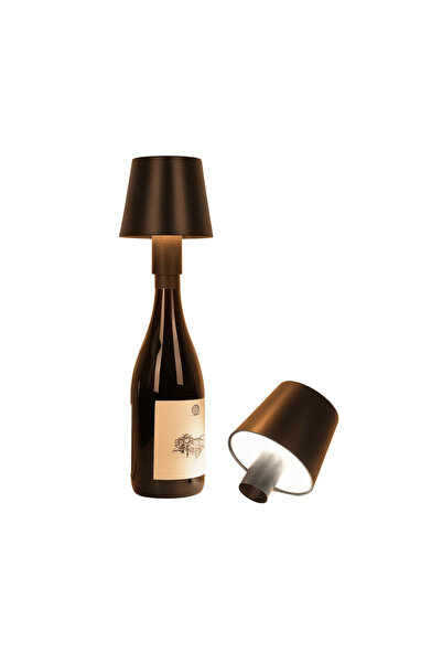 OferteTop Decorative Bottle Lamp with Multicolored Lighting, Cordless, Rechargeable