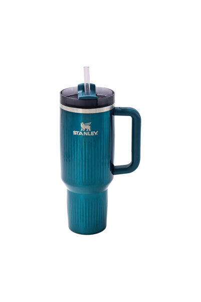 Stanley Quencher H2.0 Fluted Thermos with Straw 1.18 L Blue
