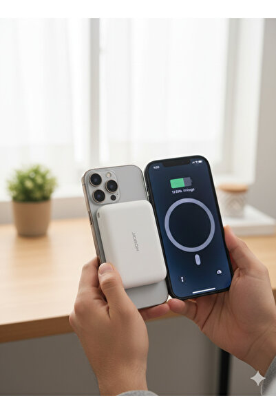 Trendora MagSafe Wireless Power Bank 10000mAh – 15W Fast Wireless & 20W PD – Strong Magnetic Portable Charger