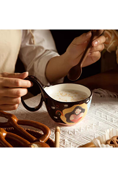 bity thok Dream Ceramic Mug - Black b2