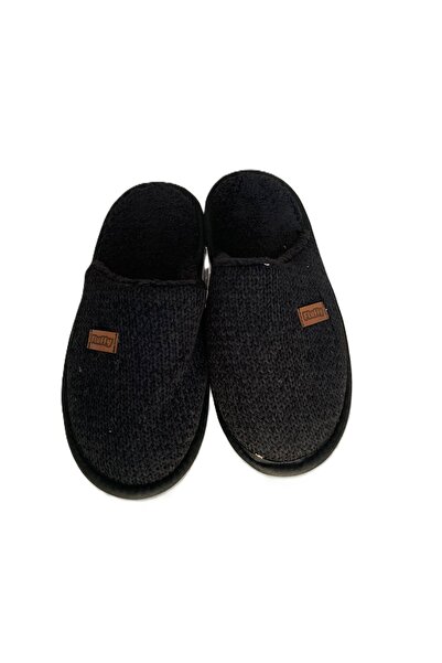 Fluffy-ThreeLife Men's House Slippers, Non-Slip Sole House Slippers, Plush Ho...