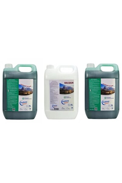Galaxy Clean Pachet de 2 detergenți și 1 balsam de rufe, Black Orchid, Galaxy Clean, 3x5L