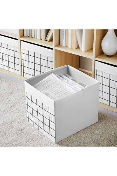 co arma Multicolored fabric box 33x38x33 cm