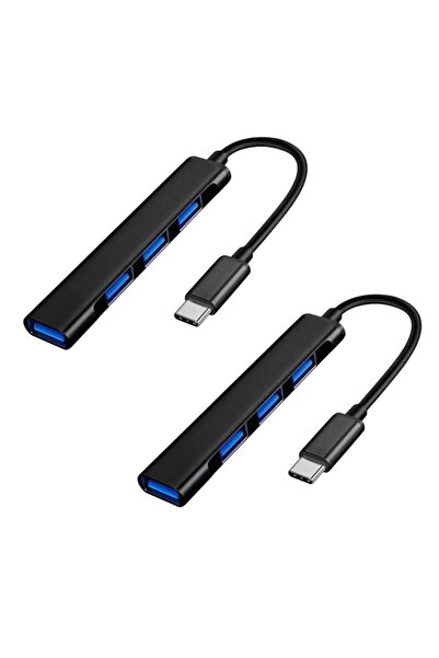 OEM USB C HUB Dock type USB C input and 4 USB 2.0 and 3.0 outputs - 2 pieces
