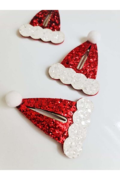 COLORFULLCLİPS Glitter Christmas Hat Clip Buckle