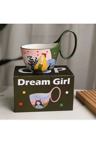 bity thok كوب سراميك الأحلام - أخضر