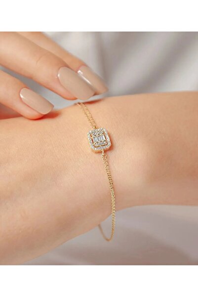 Hakan Güler Kuyumculuk Altın Hediyelik Baget Taşlı Bilezik