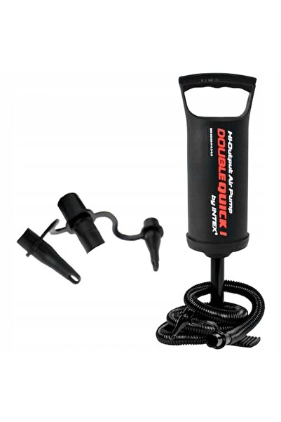 Intex Pompă de aer cu piston Double-Quick I 68612, 29 cm, 450 l/h, 3 duze