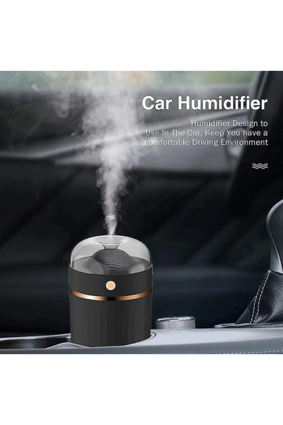 Bastec Bedroom air humidifier, mini humidifier with 7-color night light, portable mini air humidifier M/BC1920