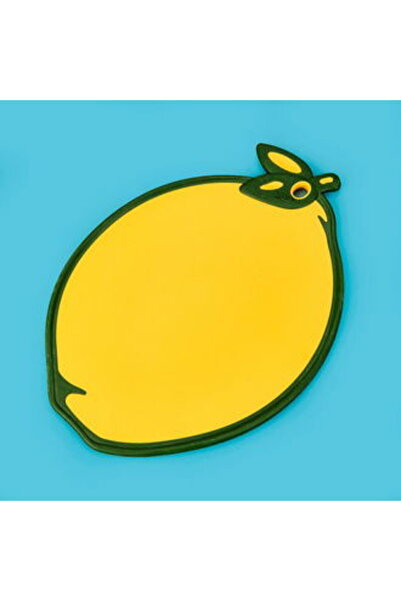 HOBBY LİFE Life Lemon Shaped Cutting Board - Yellow