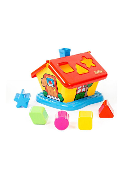 Denn Store Joc de sortare Casuta educativa cu forme 12luni + Jucărie Educativă