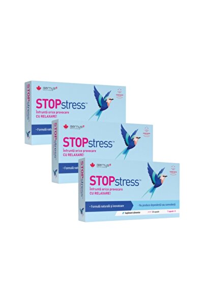 Barny's® Premium Quality Pachet 3 cutii Barny's STOPstress™ - 20 cps