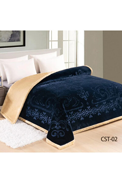 BEC29 Luxury double-sided embossed blanket - 220x240 cm - Maximum winter warmth