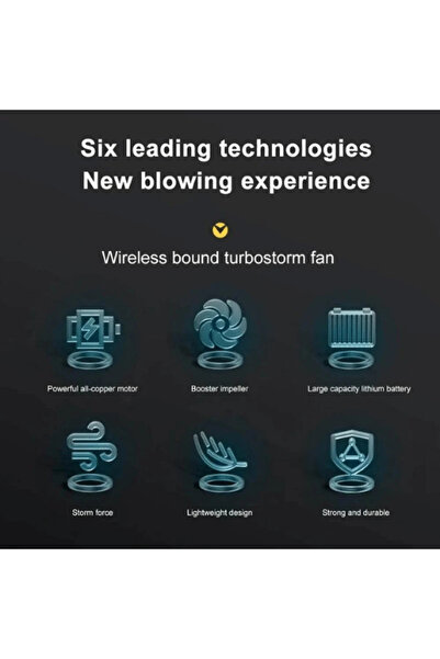 Denx Powerful portable air fan DX3320 -