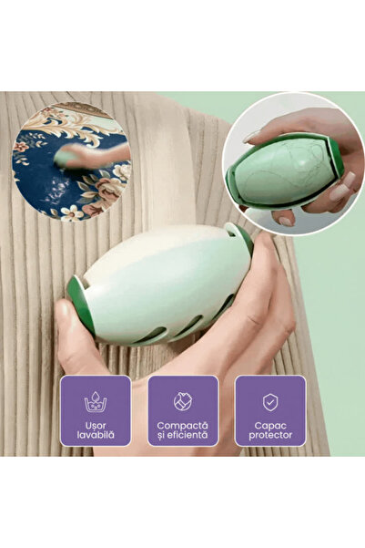 OferteTop Reusable Lint and Pet Hair Roller with High Adhesion and Easy to Wash