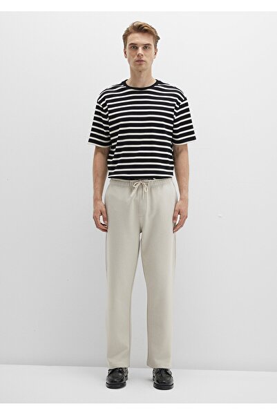 Mavi Knitted trousers moonstone beige