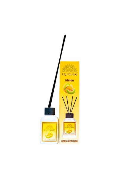 Eau Dubai Room Aromatic Perfume Diffuser, Melon, Eau Dubai, 110 ml, Reed Diffuser