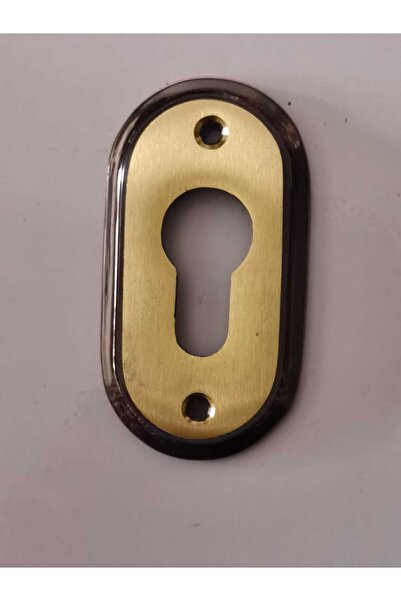 DOĞANLAR KAPI KOLLARI Pirinç Oval Anahtar Rozeti Aynası Kapı Kilidi Anahtar Deliği Barel Rozeti Dekoratif Tekli