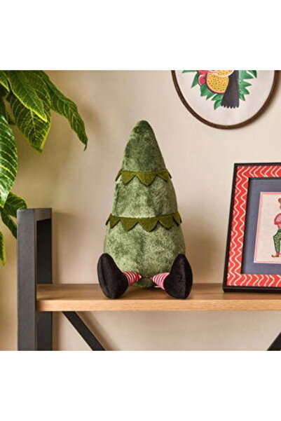 ASPARTAM Soft Cute Tree Figured Pillow - Green - 18X30 cm