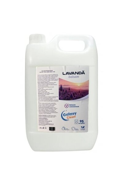 Galaxy Clean Fabric Softener, Lavender, 5L