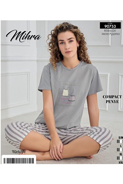 Mihra Компактен комплект пижама с къс ръкав от джърси PJR0501
