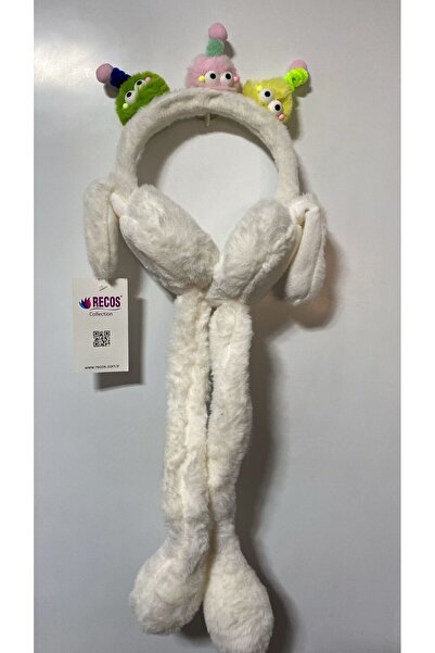 EBMER Ears Shield Movable Plush Headset Cool Plays with Sound High Plush Quality Earphone