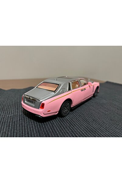 DYA TİCARET Metal Sound and Light Rolls Royce 1:22 Diecast Model Car