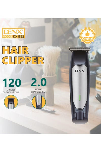 Denx DINEX DX1362 Shaver – Fast Type-C Charging, Steel Blade, Professional Performance for Men