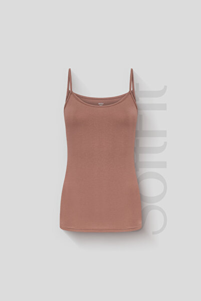 AUW Basic Women's String Strap Tank Top Modal Cotton 3-Piece - Softfit