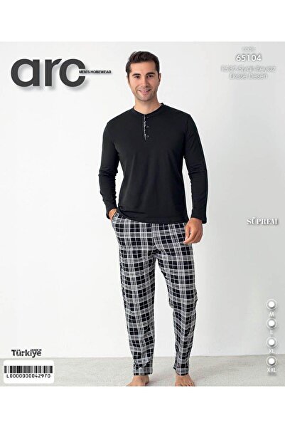 Mihra Ανδρικό Σετ Πιτζάμες Single Jersey PJF6510402