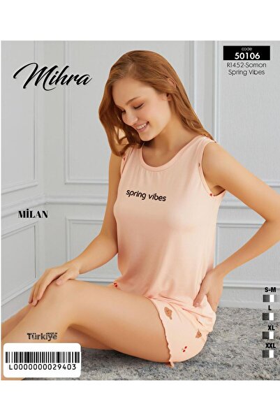 Mihra Σετ πιτζάμες Milan με σορτς PJT8201