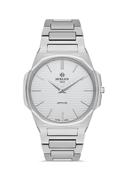 Hislon ساعة يد رجالية CL127S-02SS