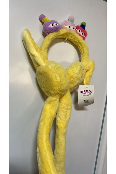 EBMER Ears Shield Movable Plush Headset Cool Plays with Sound High Plush Quality Earphone