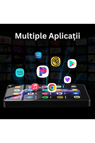 Velixo MP4 Player, οθόνη αφής 5", 96GB, υποστήριξη SD 512GB, BT 5.0, ήχος HiFi, ραδιόφωνο FM, USB-C, ακουστικά