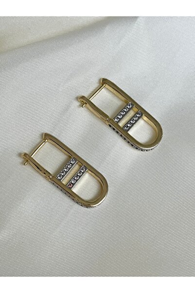 Twinssis Accessories Zircon Stone Rectangular Earrings