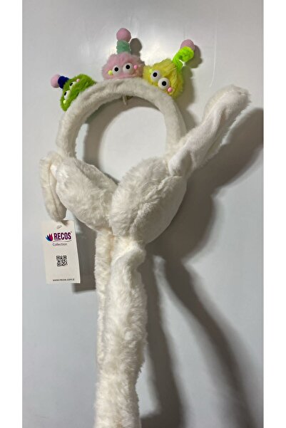 EBMER Ears Shield Movable Plush Headset Cool Plays with Sound High Plush Quality Earphone