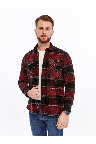 citra Kaşe Oduncu Kalın Dokulu Trend Erkek Gömlek