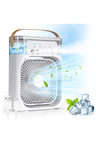 OferteTop Portable Air Conditioner with Water Tank and Ambient LED