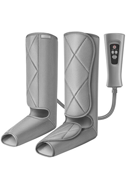 Velixo Aparat de masaj pentru picioare, 5 moduri, 4 niveluri, compresie cu ae...