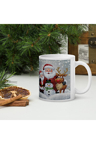 BaoBao Christmas ceramic mug 330 ml (11 oz) – festive design, durable, Wholesale