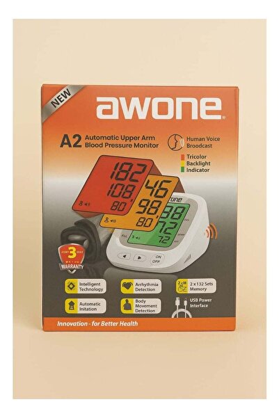 Awon AWONE A2 Automatic Upper Arm Blood Pressure Monitor
