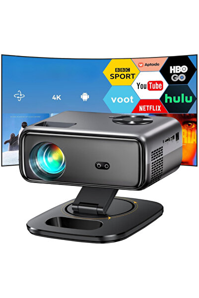 Velixo Proiector Full HD 1080P, WiFi 6, BT 5.2, 20000 lumeni, suport 4K, HDMI...