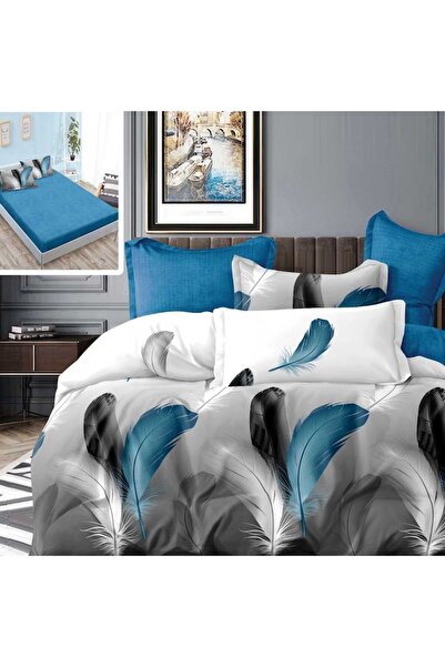 NufJoy Double bed 6-piece thick finet bedding set, NufJoy®