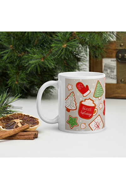 BaoBao Christmas ceramic mug 330 ml (11 oz) – festive design, durable, Wholesale